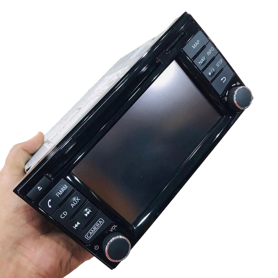 Super Safari Front Screen with volume knob Nissan Patrol Y61 VTC GU