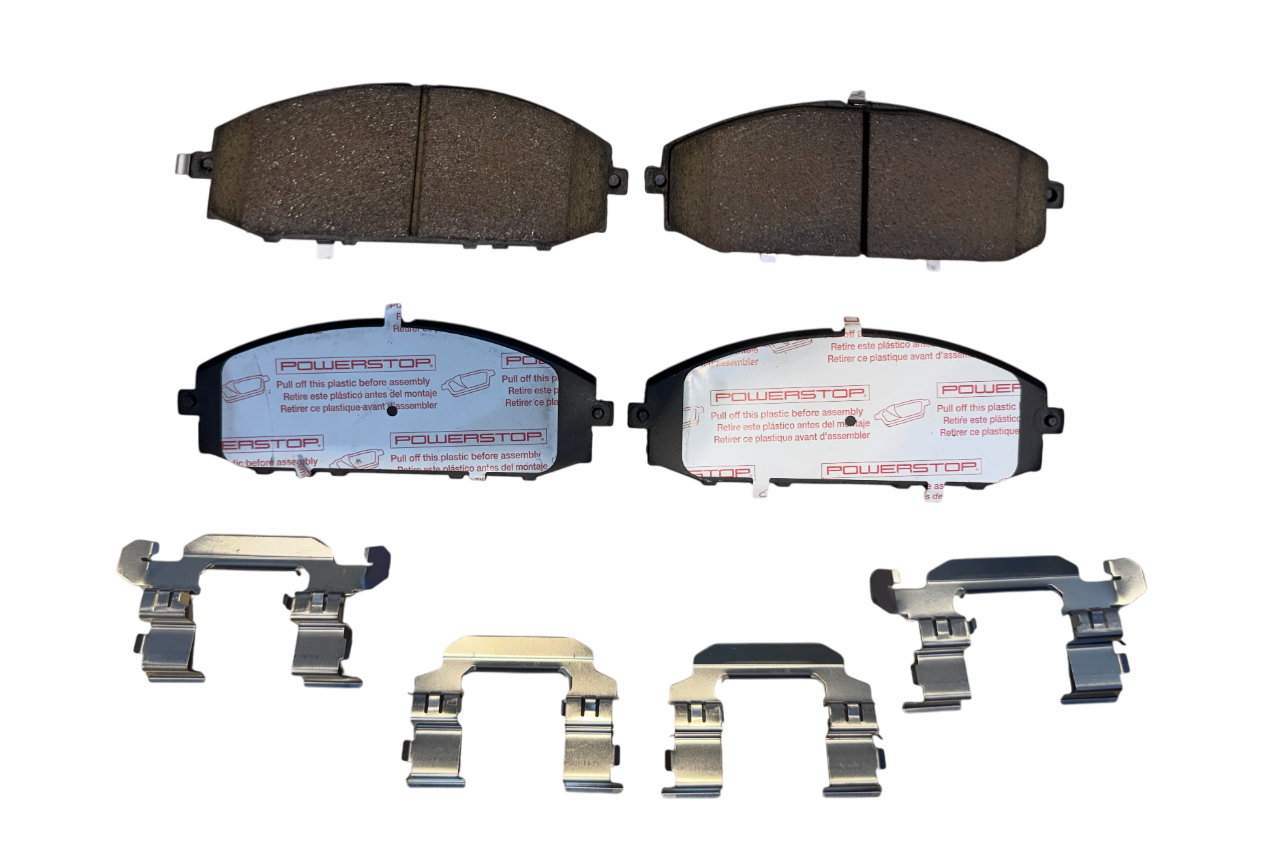 Nissan Patrol Y61 VTC - Front Carbon Fiber Ceramic Brake Pads by PowerStop NextGen (NXT-1958)
