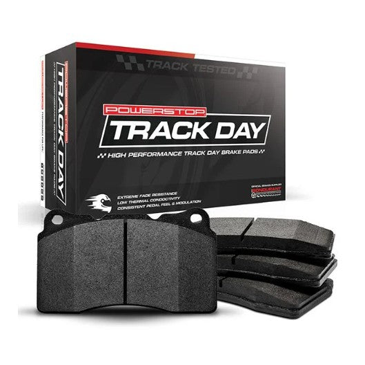Front Carbon Metallic Brake Pads PowerStop Track Day PST-1058