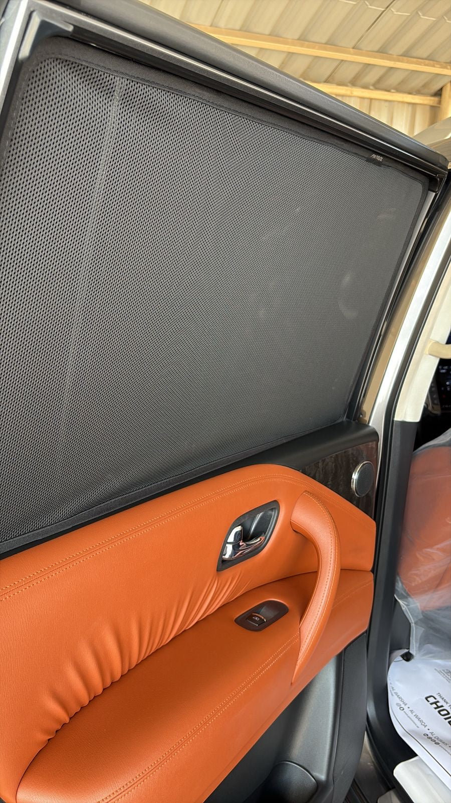 Magnetic Laser Sun Shades Kit - Nissan Patrol Y62