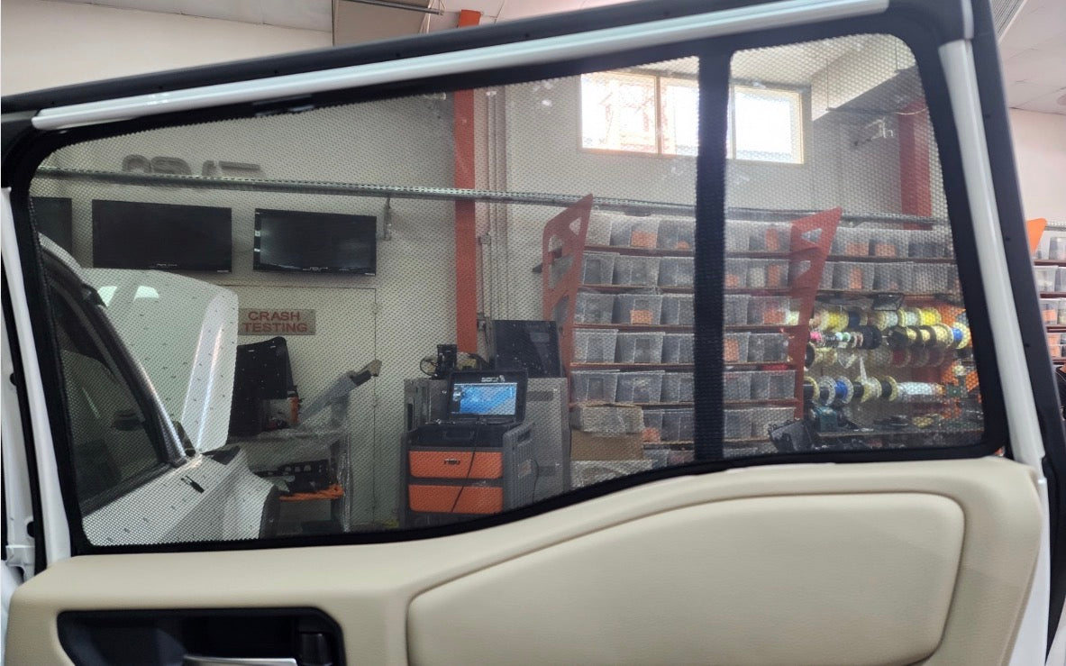 Magnetic Laser Sun Shades Kit - Toyota Prado LC250 (7 pieces)