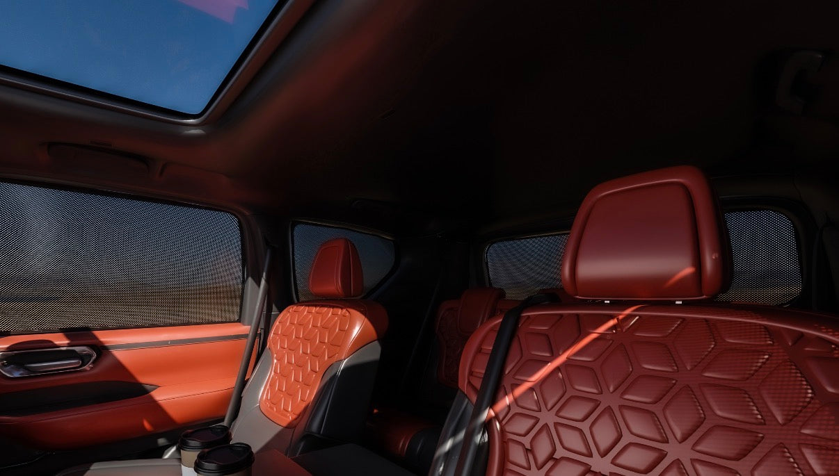 Magnetic Laser Sun Shades Kit - Nissan Patrol Y63 and Infiniti QX80 2025+ (7 pieces)