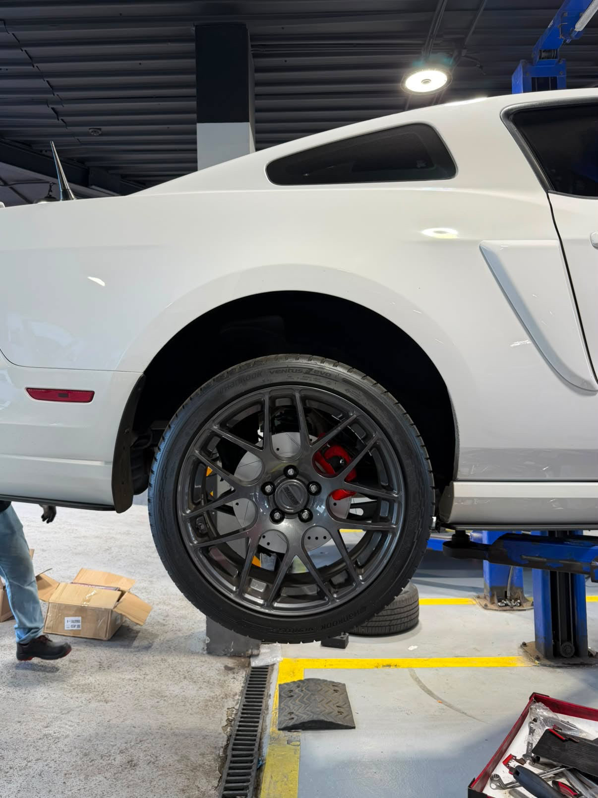 Rear 300mm Drilled Slotted Brake Disc Rotors PowerStop Evolution AR8174XPR