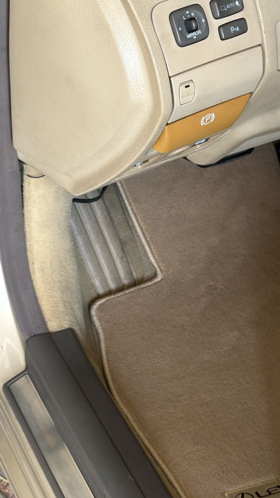 Lexus LS430 Luxury Beige Floor Mats