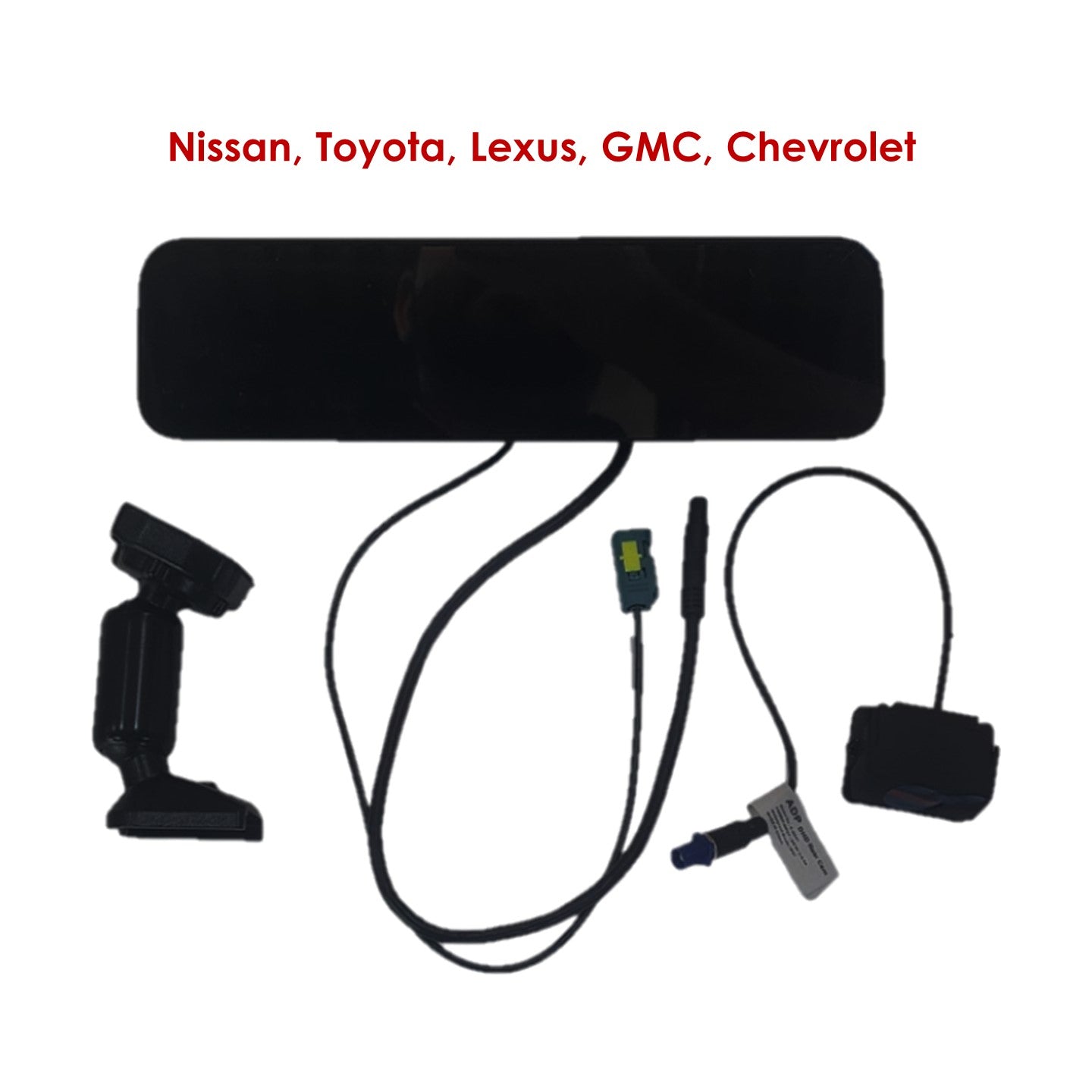 Smart Rear View Mirror with Camera - Nissan Toyota Land Cruiser LC200 Lexus LX570 GMC Chevrolet Jeep Wrangler
