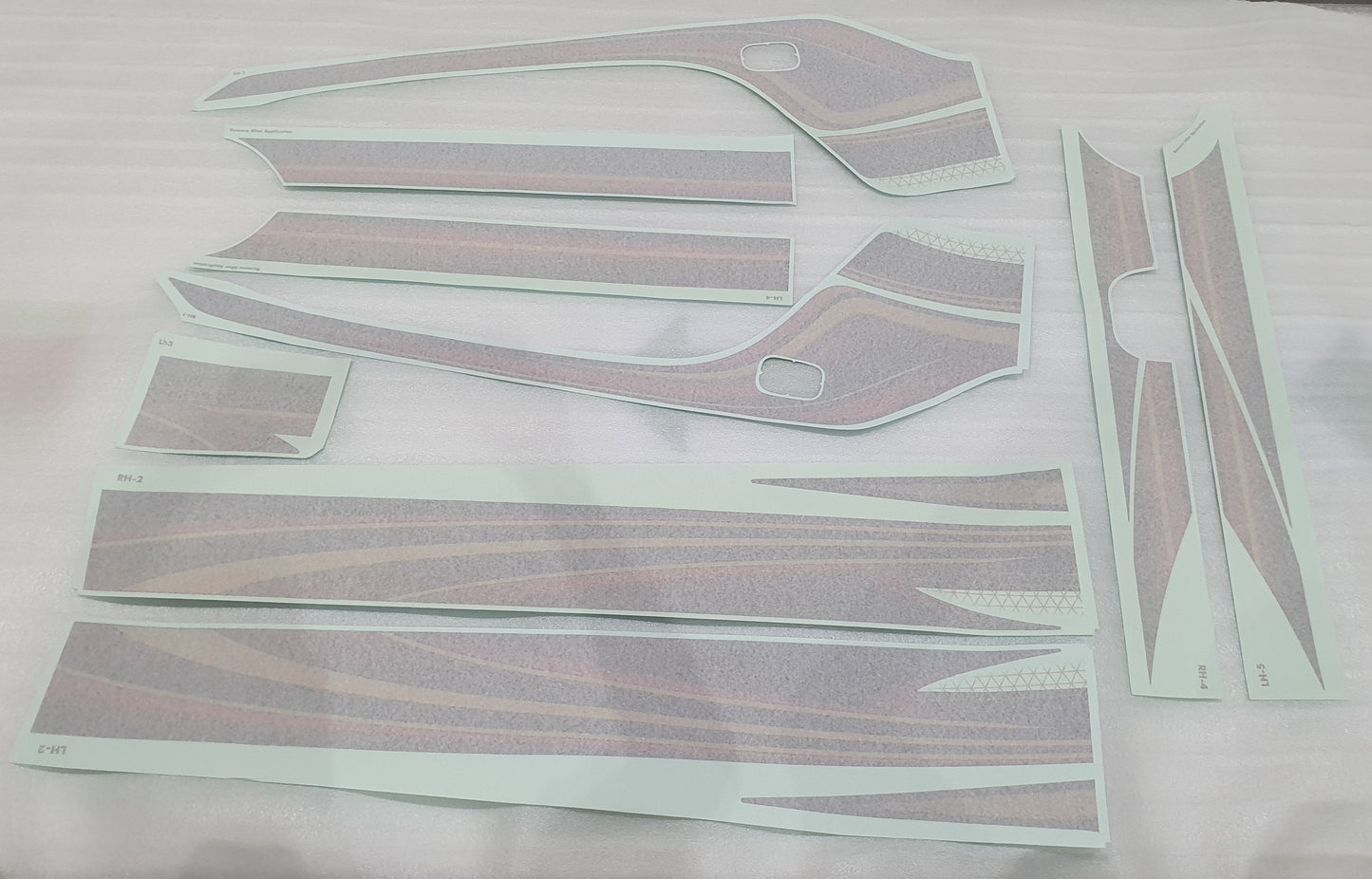 LC79 2020 Single Cab Pickup - Side Stripe Stickers - Toyota Land Cruiser LC70