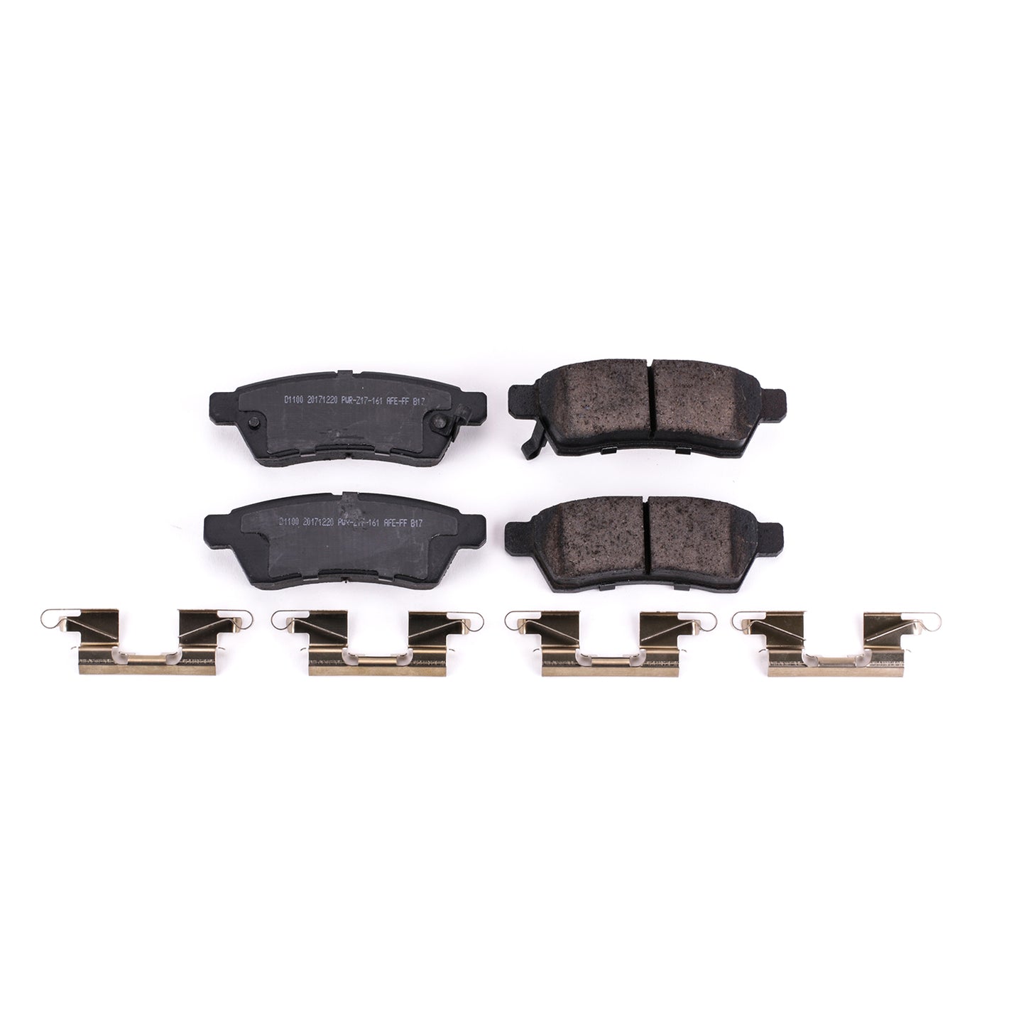 Nissan XTerra - Rear Carbon Fiber Ceramic Brake Pads by PowerStop NextGen (Frontier Suzuki Equator) (NXT-1100)