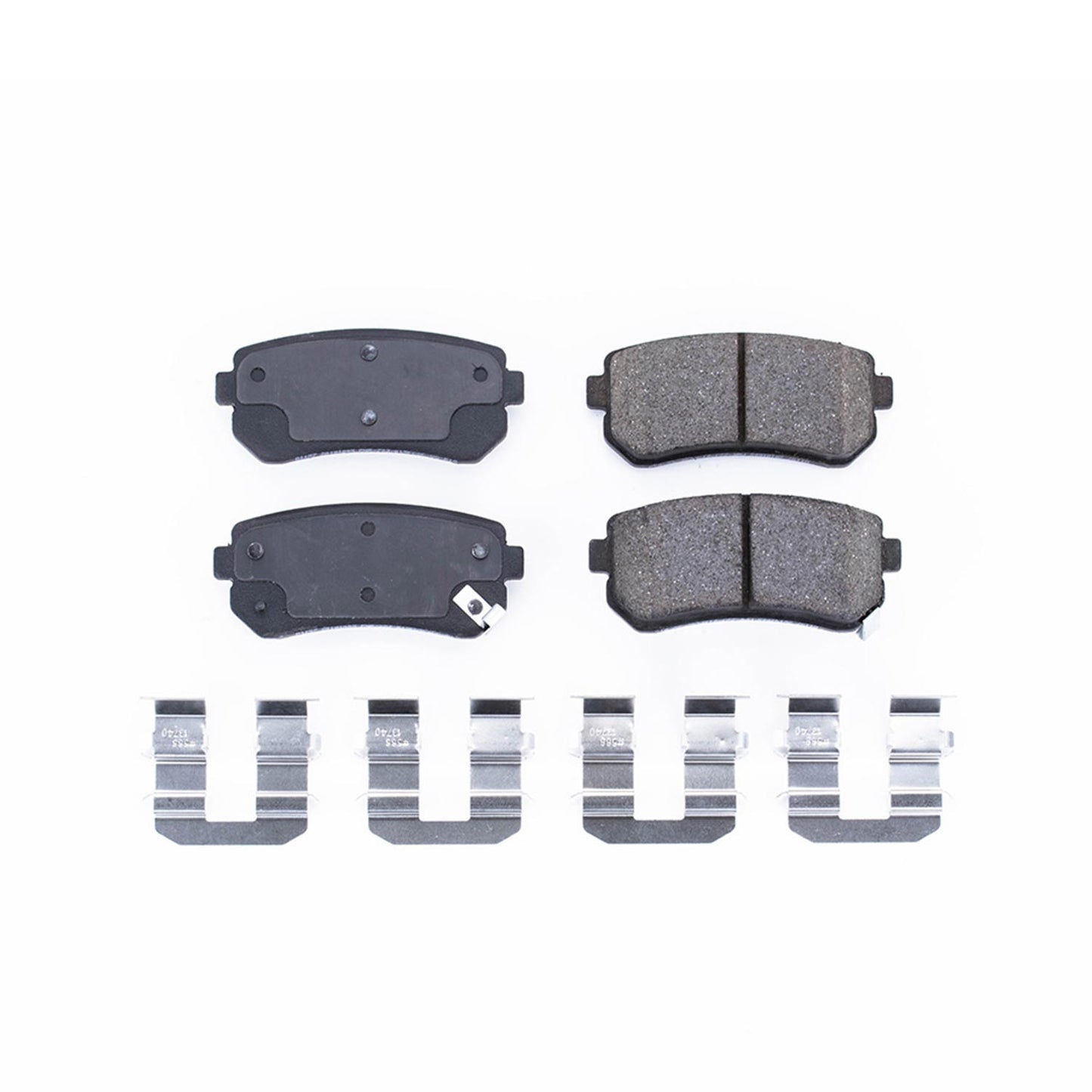 Kia Hyundai Rear Ceramic Brake Pads by PowerStop Evolution Plus 17-1398