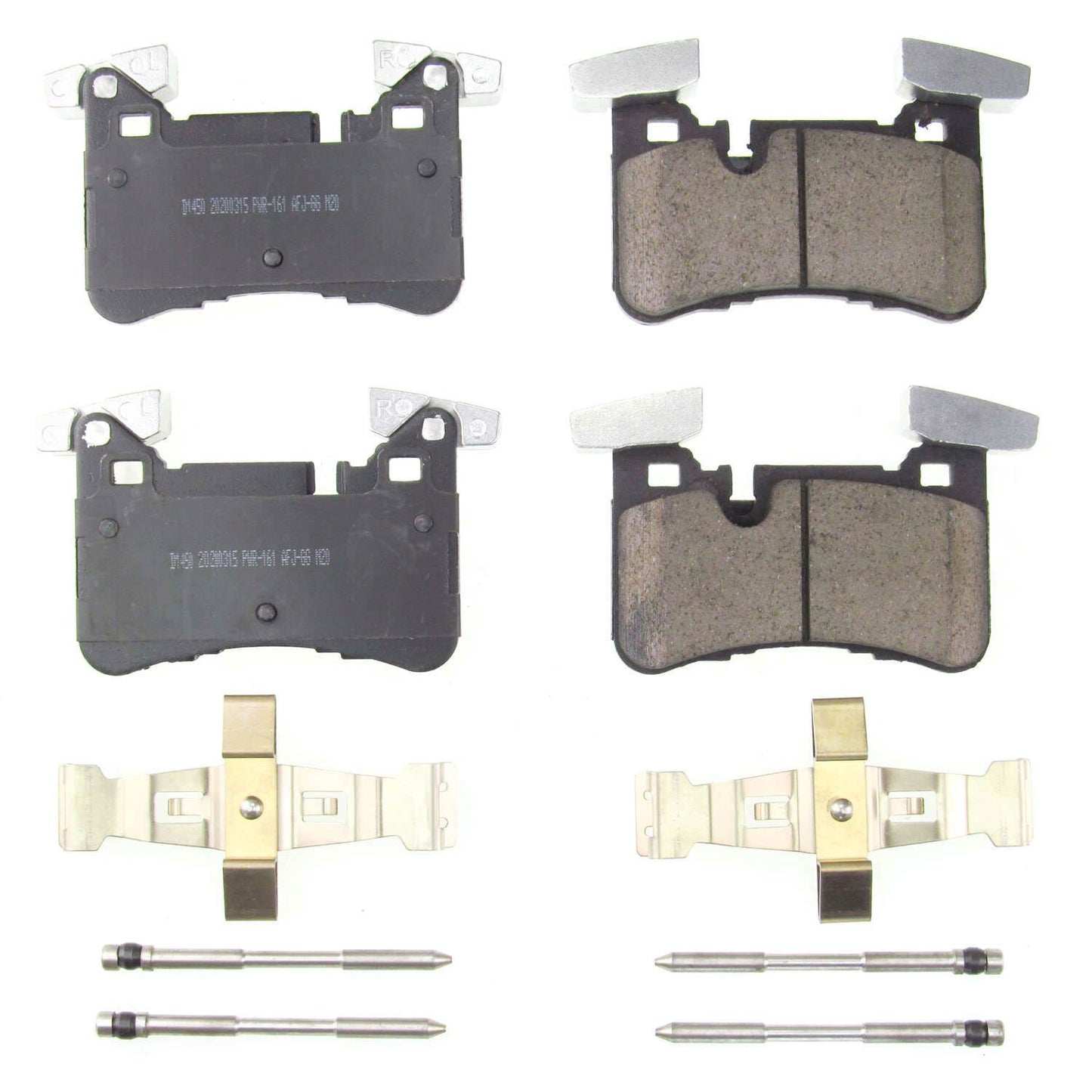 Rear Carbon-Fiber Ceramic Brake Pads for Mercedes AMG by PowerStop Extreme Z26 (Z26-1450)