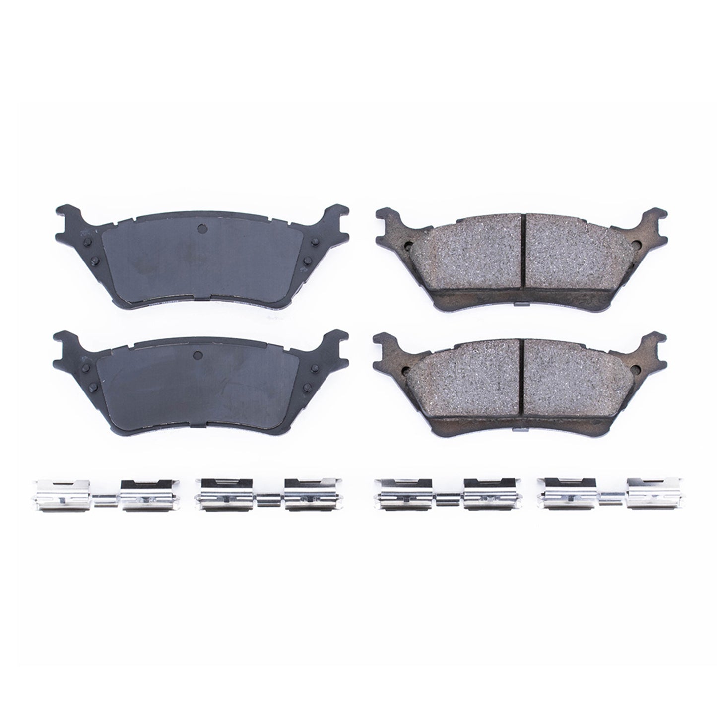 Ford F150 (2012-2018 Manual Handbrake) Rear Carbon Fiber Ceramic Brake Pads by PowerStop NextGen (NXT-1602)