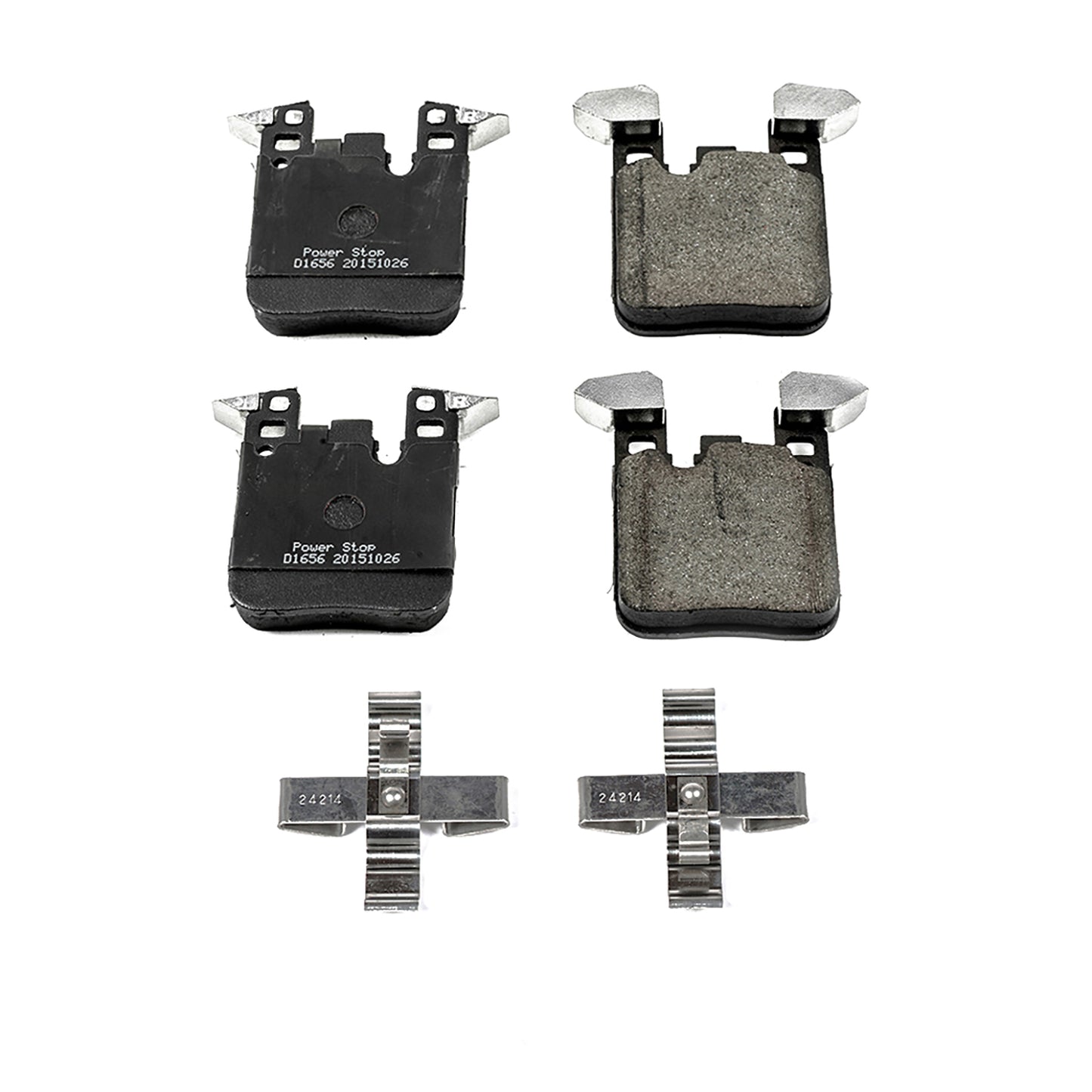Rear Carbon-Fiber Ceramic Brake Pads by PowerStop NextGen NXE-1656