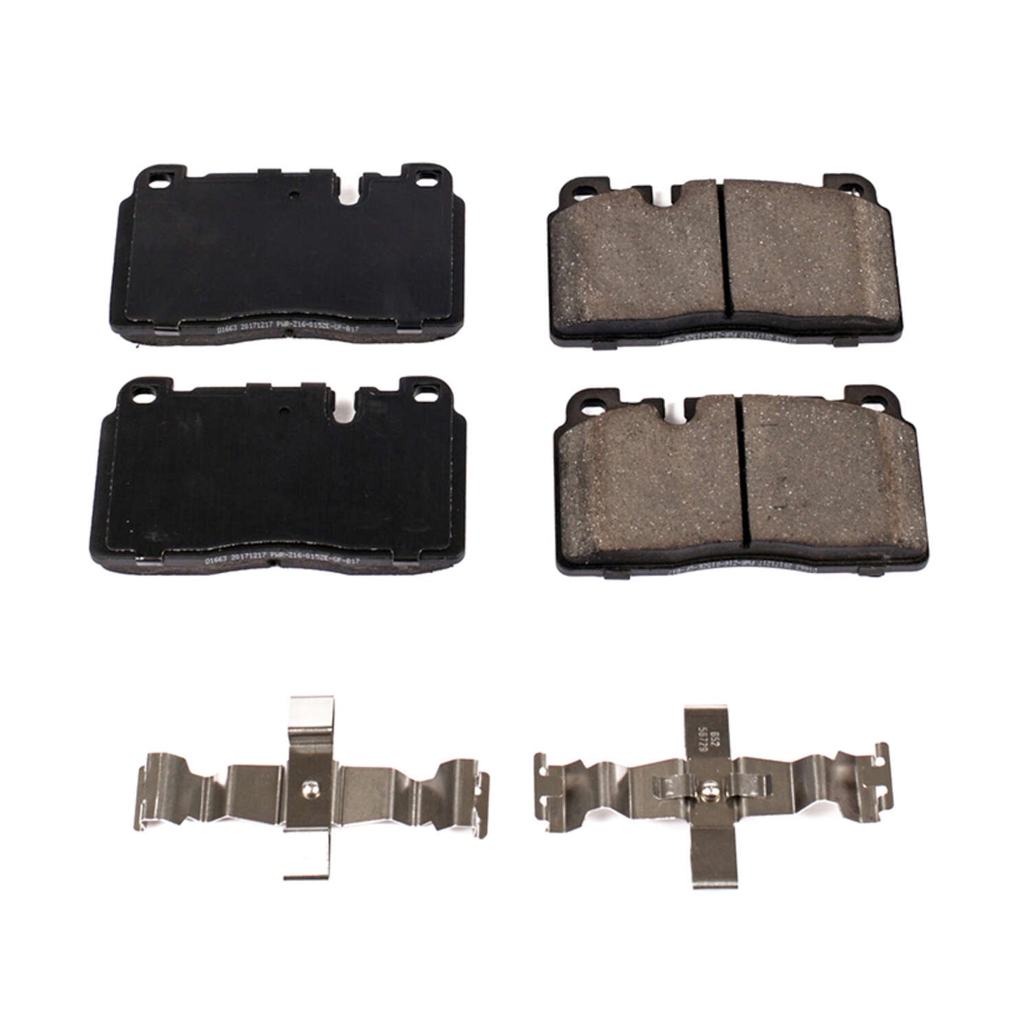Front Carbon-Fiber Ceramic Brake Pads by PowerStop Extreme Z26-1663