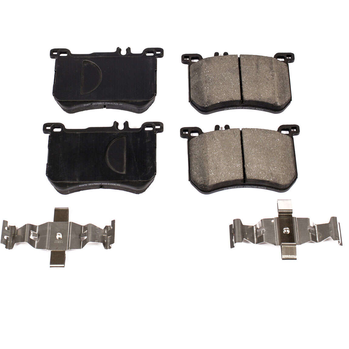 Front Carbon Fiber Ceramic Brake Pads by PowerStop NextGen NXE-1670