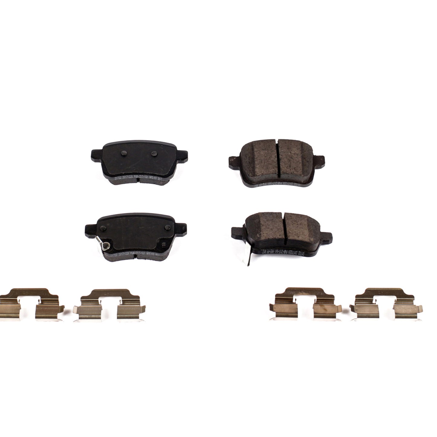 Rear Carbon Fiber Ceramic Brake Pads by PowerStop NextGen NXT-1722
