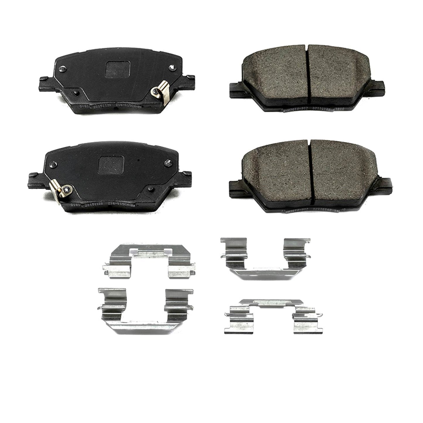 Front Carbon Fiber Ceramic Brake Pads by PowerStop NextGen NXT-1811