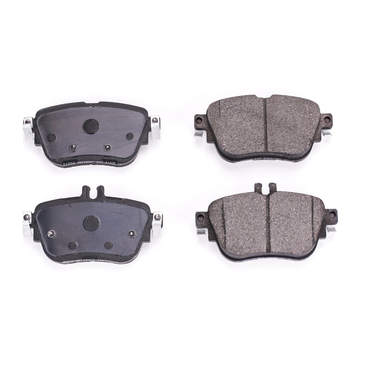 Rear Carbon-Fiber Ceramic Brake Pads Mercedes E300 E350 by PowerStop Extreme Z26 (Z26-1936)