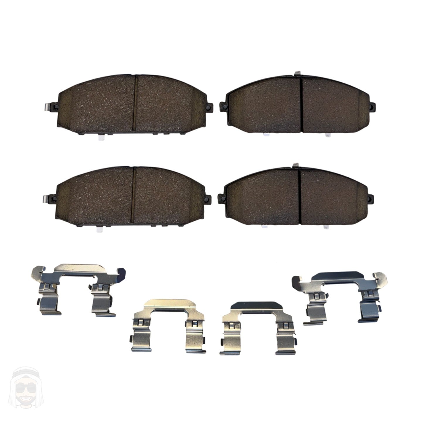 Nissan Patrol Y61 - Front Ceramic Brake Pads by PowerStop Evolution Plus 17-1958