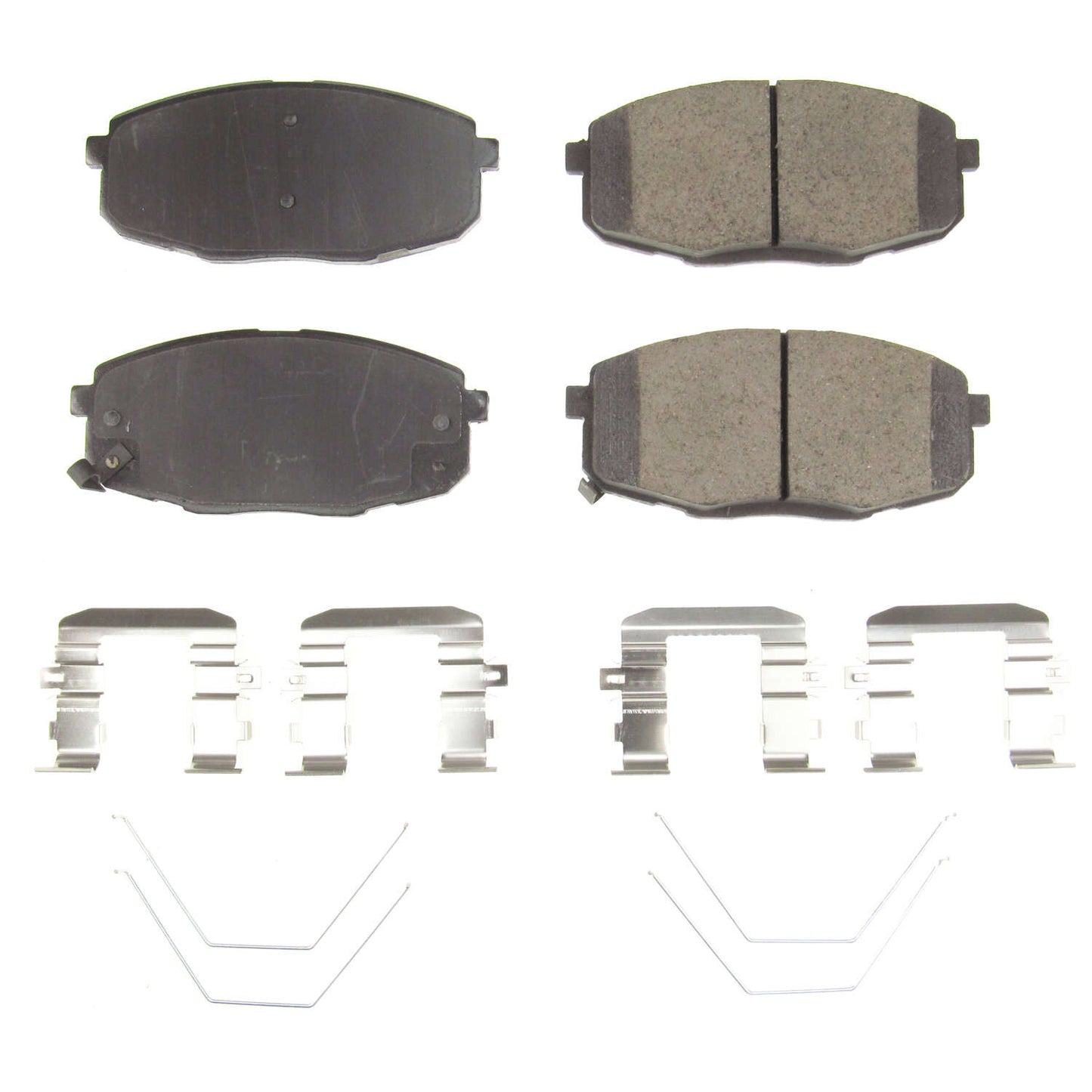 Front Ceramic Brake Pads by PowerStop Evolution Plus 17-2035