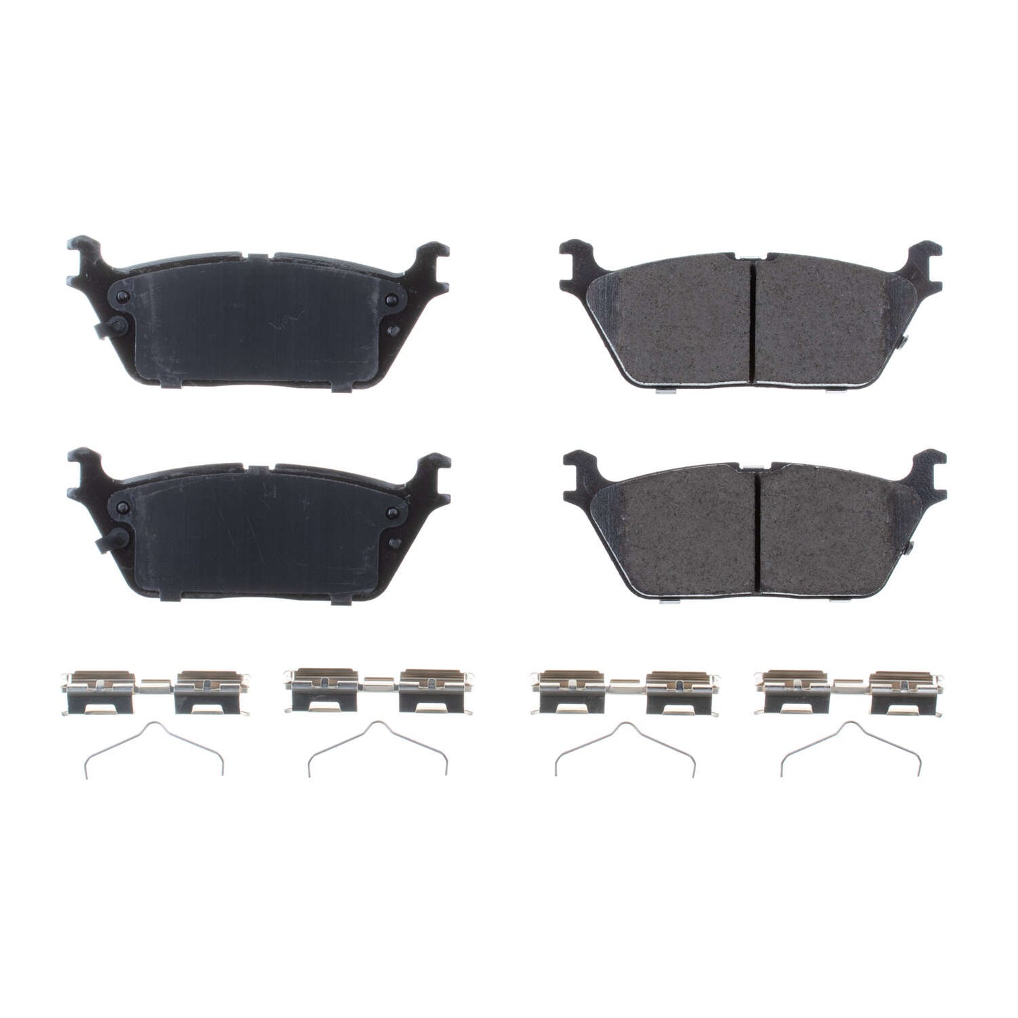 Dodge RAM 1500 2019+ Rear Carbon Fiber Ceramic Brake Pads by PowerStop NextGen (Jeep Grand Wagoneer L) (NXT-2169)