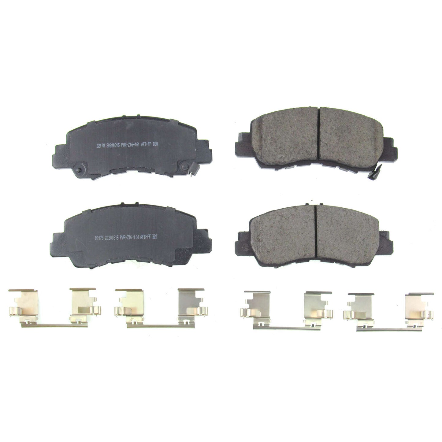 Front Ceramic Brake Pads by PowerStop Evolution Plus 17-2178