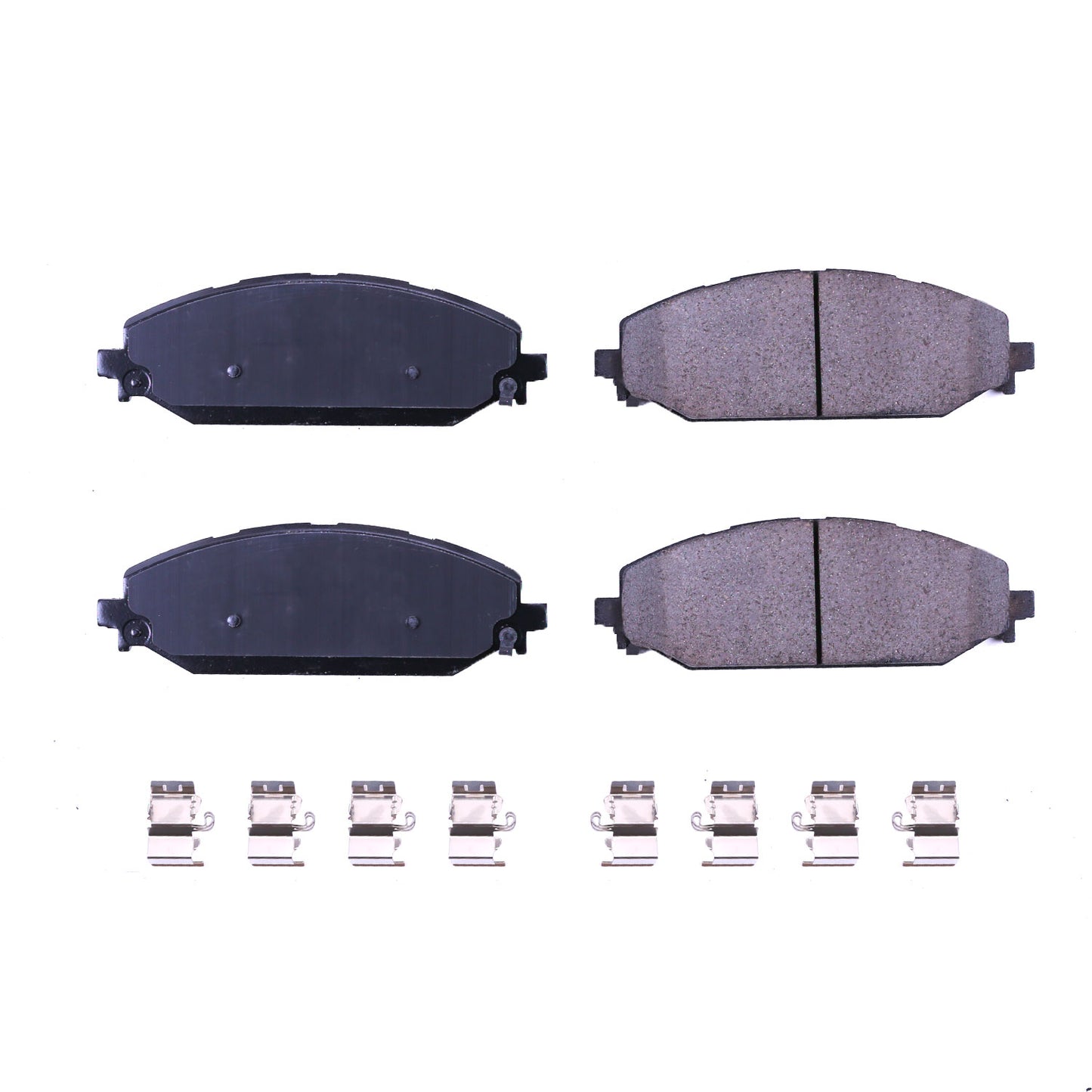 Dodge RAM 1500 2019+ Front Carbon Fiber Ceramic Brake Pads by PowerStop NextGen (Jeep Grand Wagoneer L) (NXT-2179)