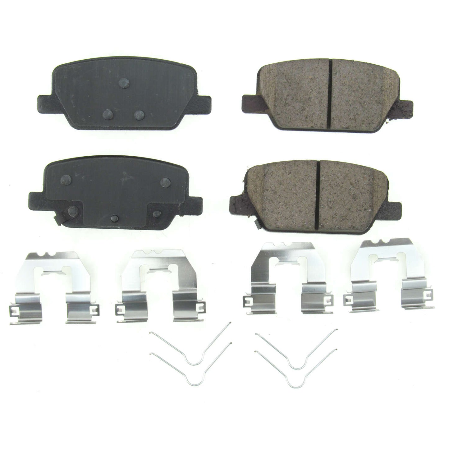 Hyundai Santa Fe / Palisade / Kia Telluride (2019–2025) Rear Ceramic Brake Pads by PowerStop Evolution Plus (17‑2199)