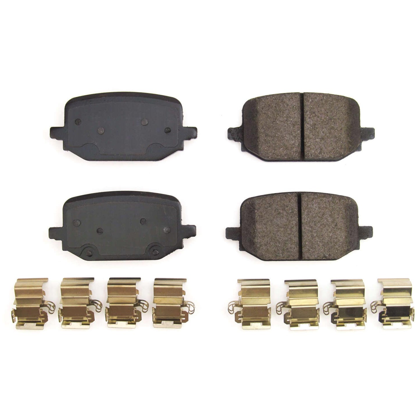 Ford Explorer (2020+) Rear Carbon Fiber Ceramic Brake Pads by PowerStop NextGen (King Ranch Limited Platinum XLT Timberline ST) (NXT-2232)