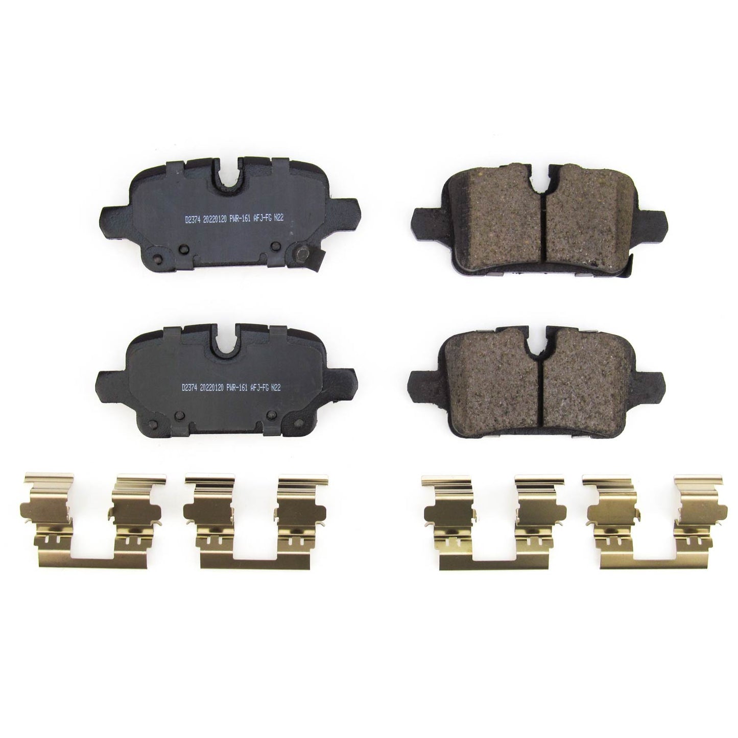 Malibu eBrake - Rear Carbon Fiber Ceramic Brake Pads by PowerStop NextGen (Chevrolet Equinox GMC Terrain) (NXT-2374)