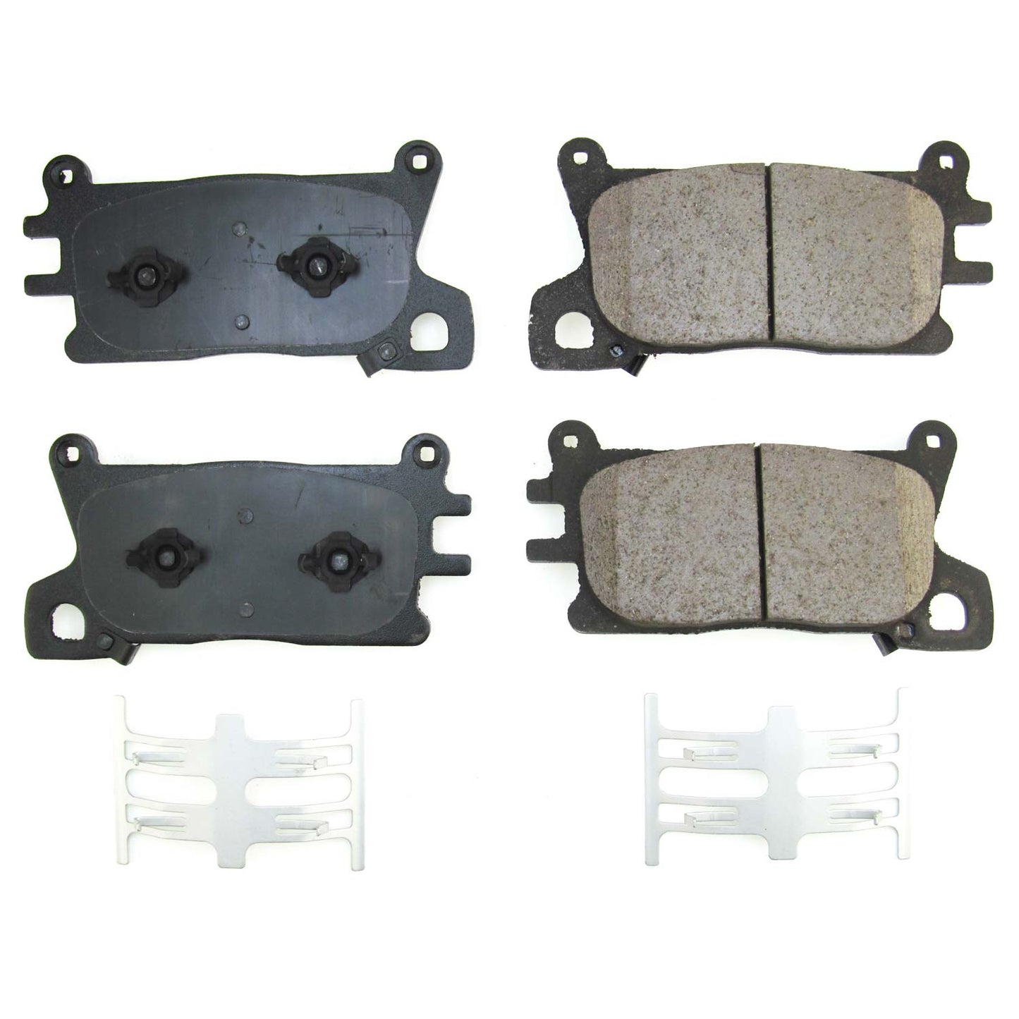 Genesis Front Ceramic Brake Pads by PowerStop Evolution Plus 17-2376
