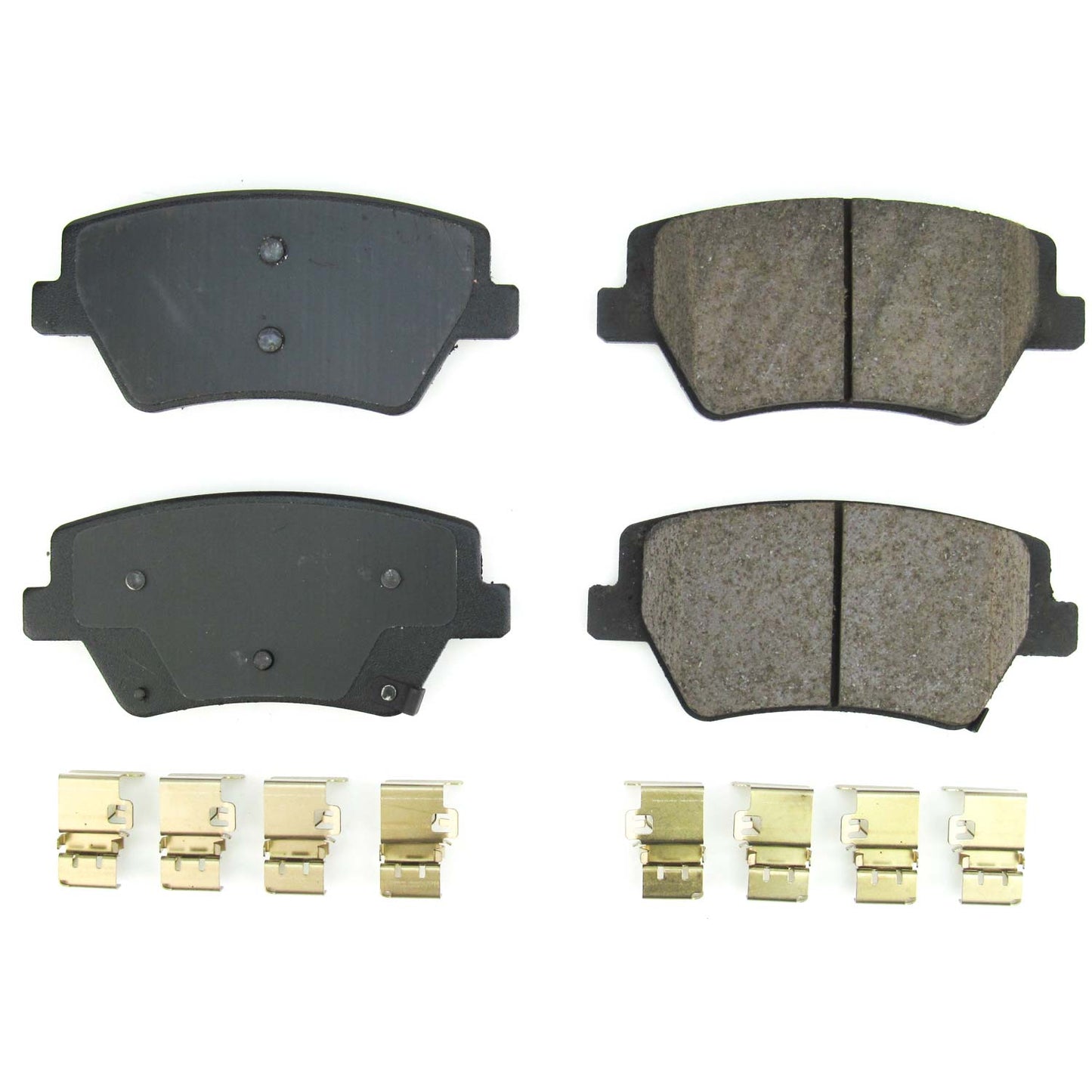 Front Ceramic Brake Pads by PowerStop Evolution Plus 17-2379