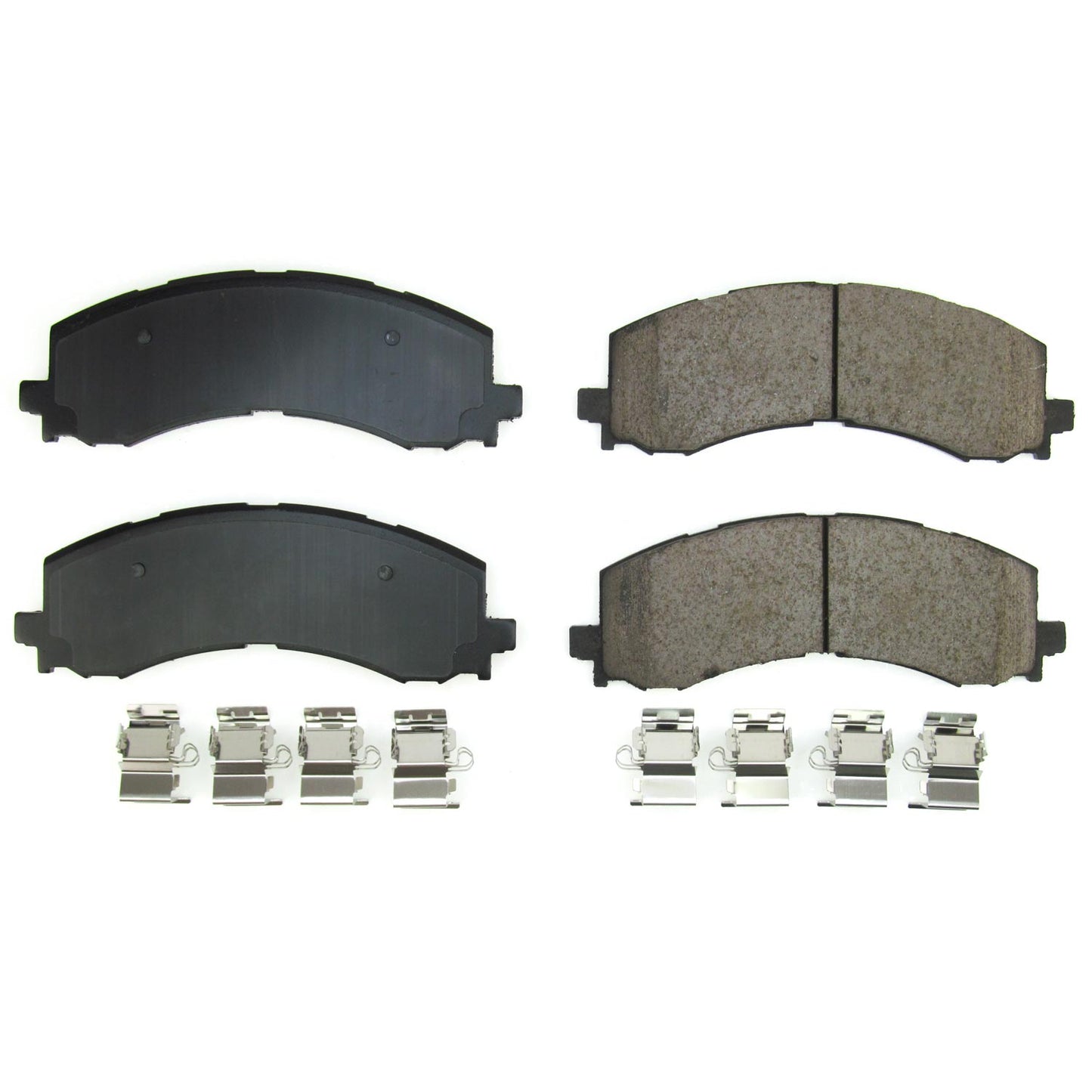 Ford (2021+) Front Carbon Fiber Ceramic Brake Pads by PowerStop NextGen (Bronco Raptor F150 Lightning Expedition Lincoln Navigator) (NXT-2382)