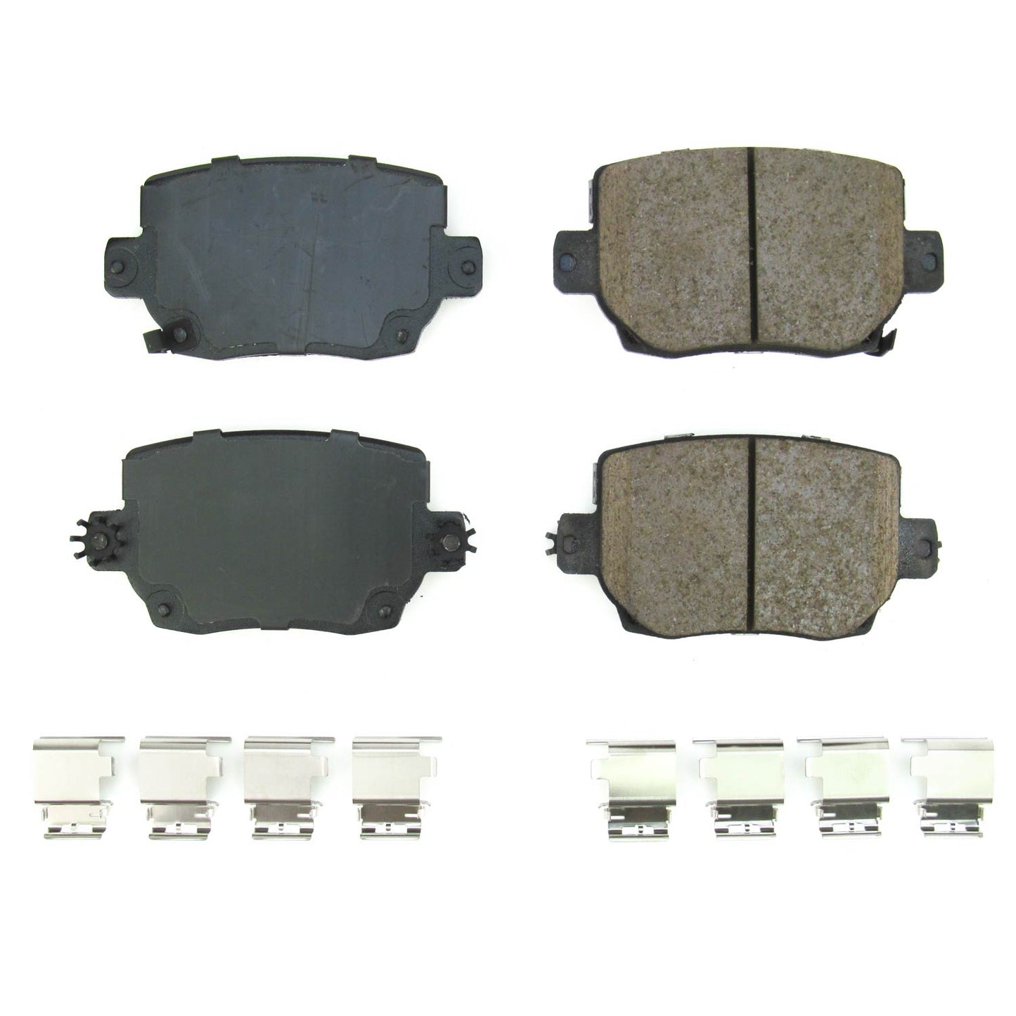 Tesla Model 3 Y Performance - Rear Carbon Fiber Ceramic Brake Pads by PowerStop NextGen (NXT-2387)