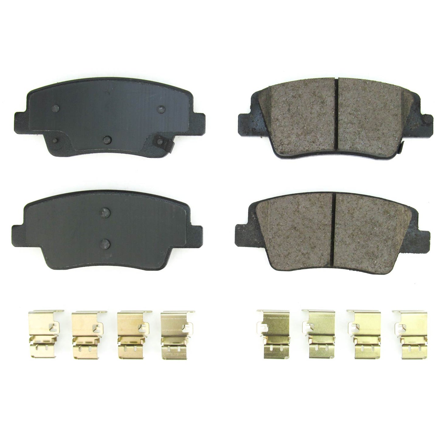Rear Carbon Ceramic Brake Pads by PowerStop Extreme Z36 (Z36-2394)