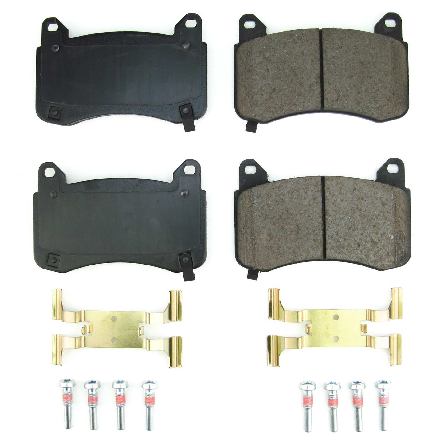 Tesla Model 3 Y Performance - Front Carbon Fiber Ceramic Brake Pads by PowerStop NextGen (NXT-2399)