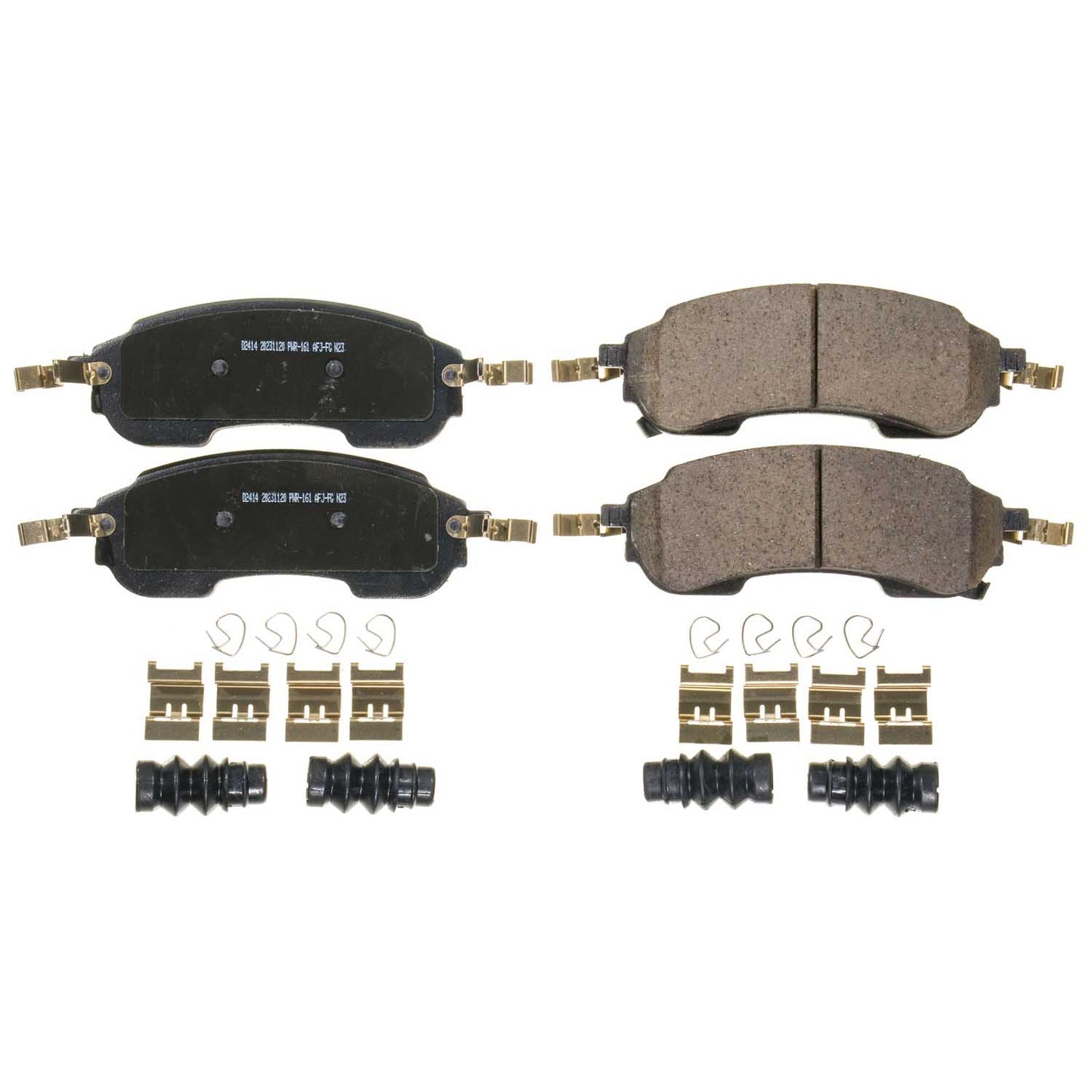 Ford Bronco - Rear Carbon Fiber Ceramic Brake Pads by PowerStop NextGen (Raptor) (NXT-2414)