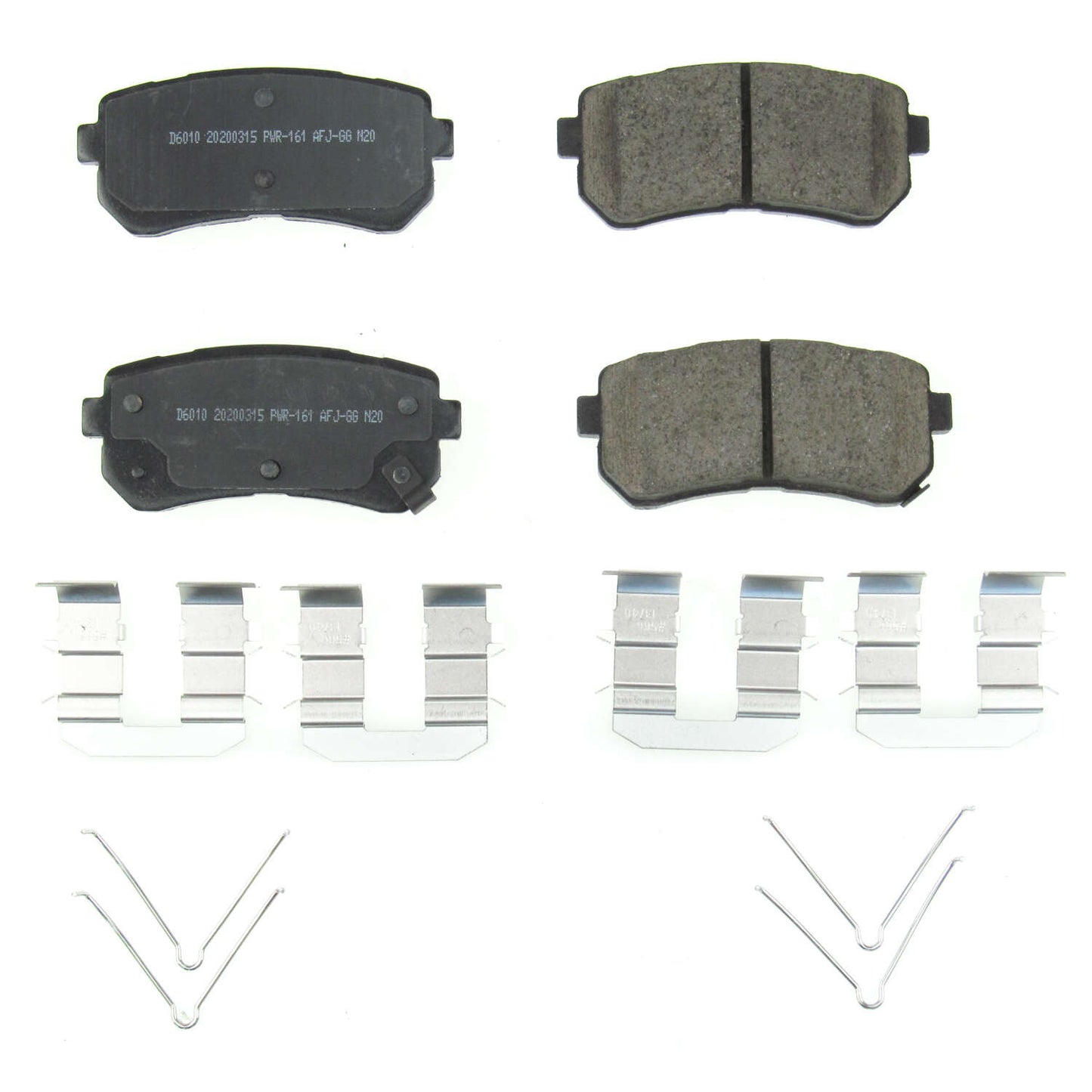 Rear Ceramic Brake Pads by PowerStop Evolution Plus 17-6010