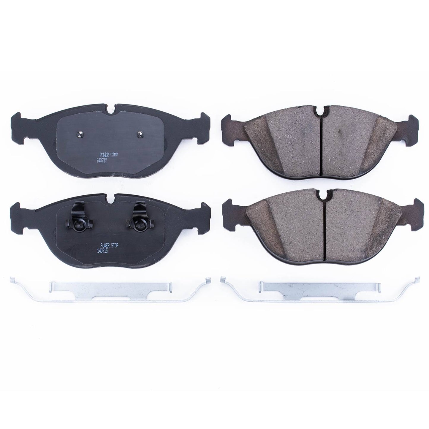 Front Ceramic Brake Pads by PowerStop Evolution Plus for BMW / Mercedes-Benz / Audi TT / VW R32 / Chrysler Crossfire (1995–2006) (17-682)