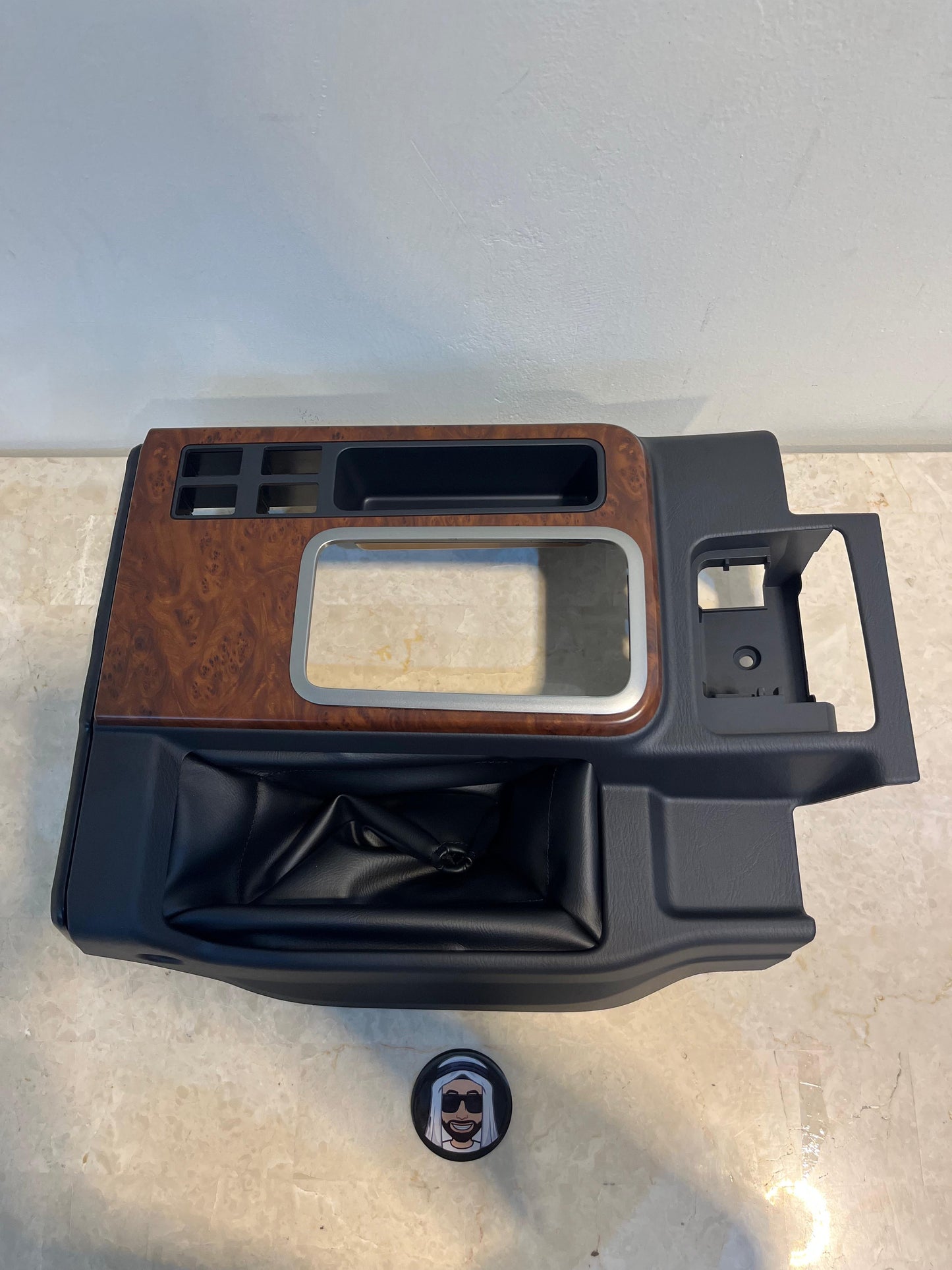 Automatic Gear Trim (Matt Brown Wood Safari) Nissan Patrol Y61 VTC GU