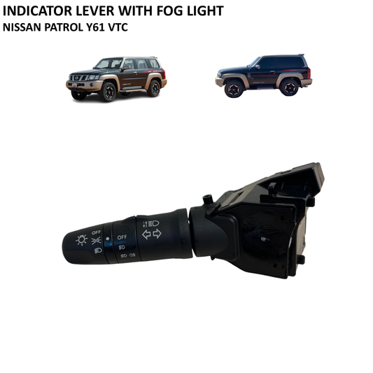 Y61 Indicator Lever with Fog Light Switch Nissan Patrol Y61 Super Safari VTC GU