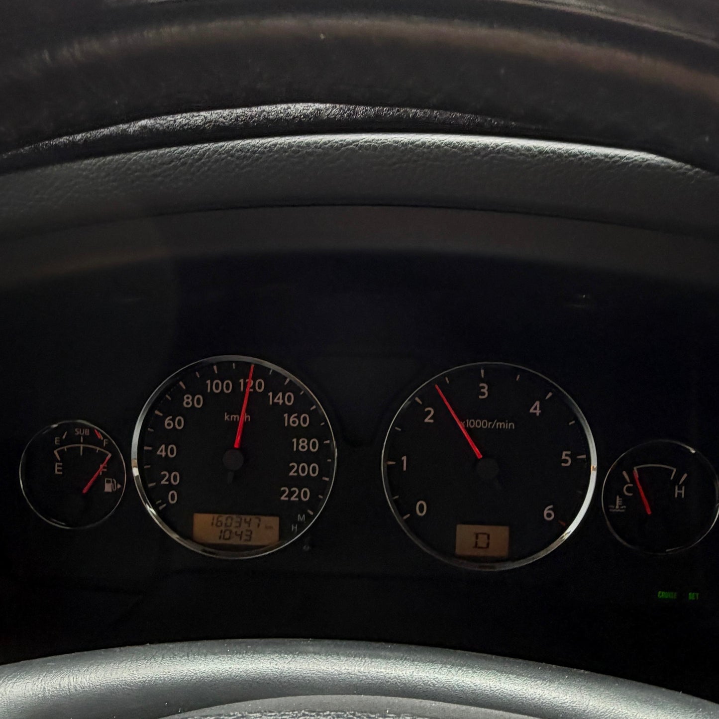 Chrome for Laser Speedometer (Nissan Patrol Super Safari VTC Y61 GU)
