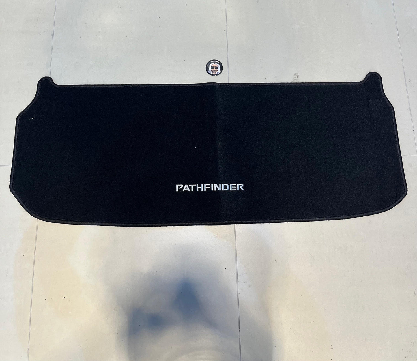Nissan Pathfinder 2022-2025 OEM Trunk Floor Mats with Logo