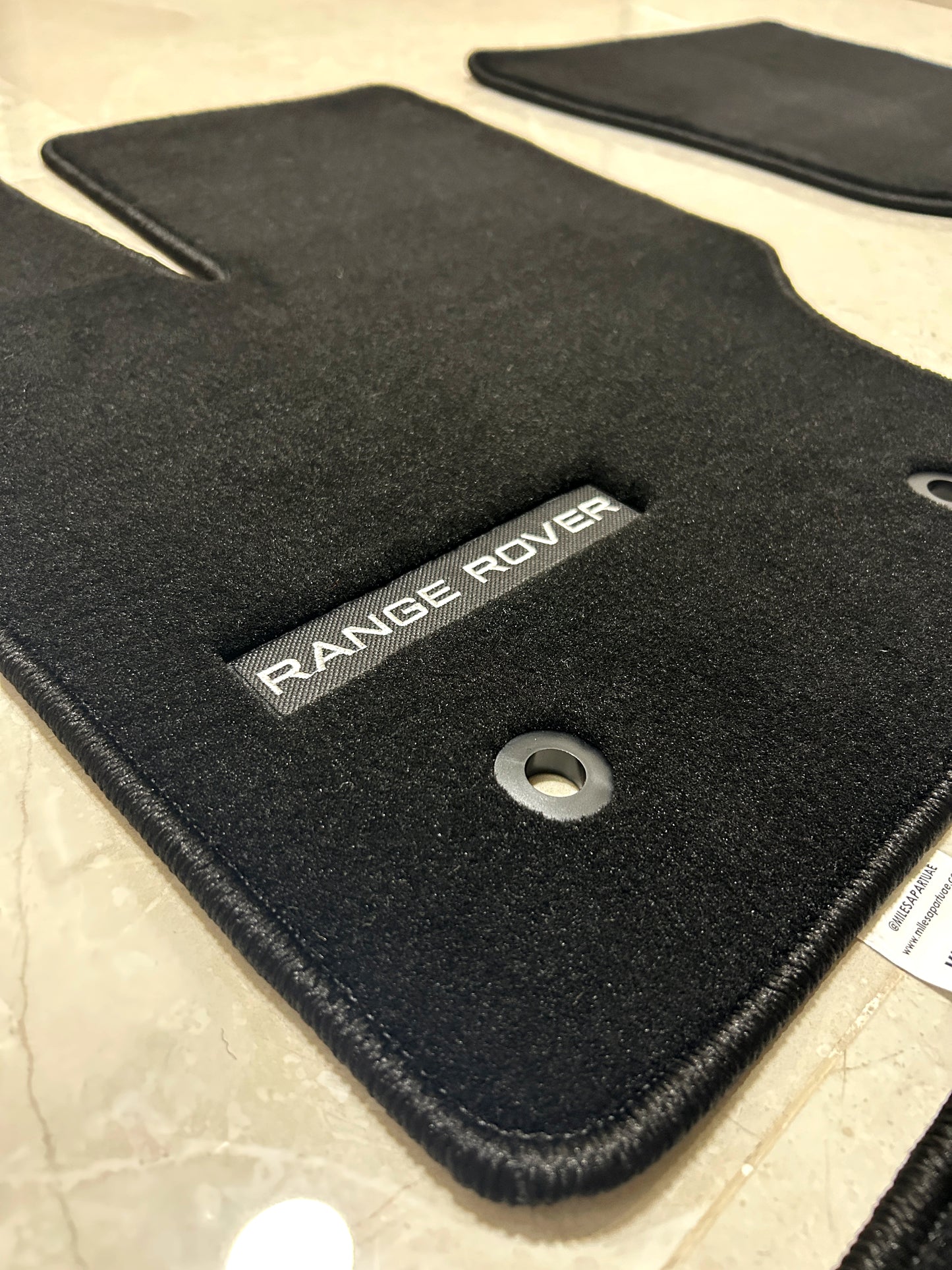 Range Rover Sport 2014-2022 Luxury Black Floor Mats with Logo