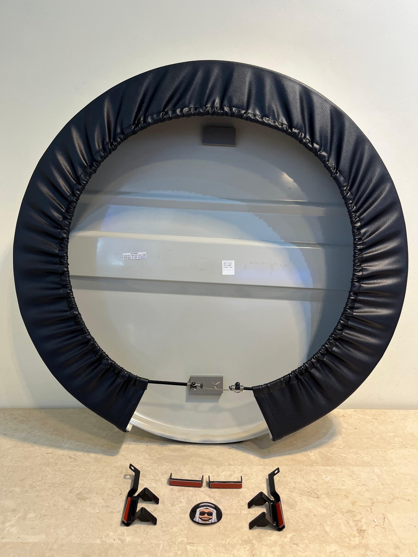 Spare Wheel Cover - Toyota Land Cruiser LC70 LC79 (Steel Wheels)