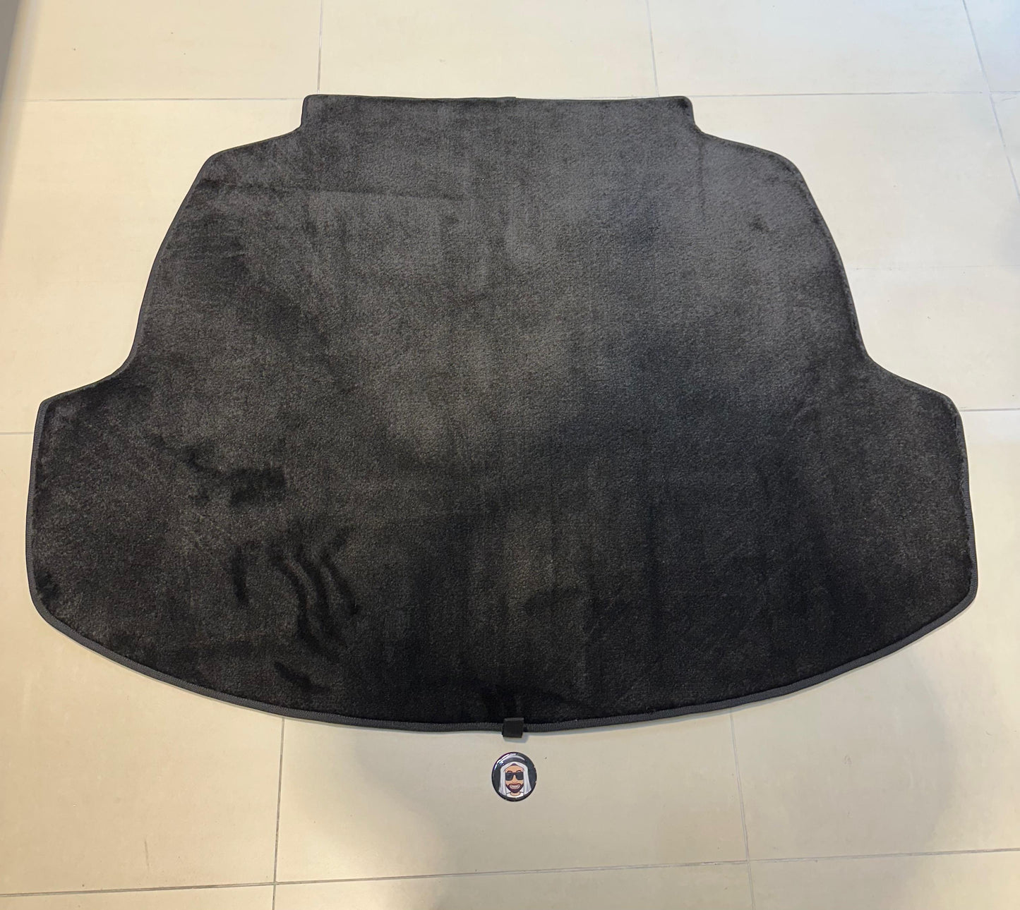 Black Rear Trunk Floor Mat – Toyota Corolla (2020–2025)