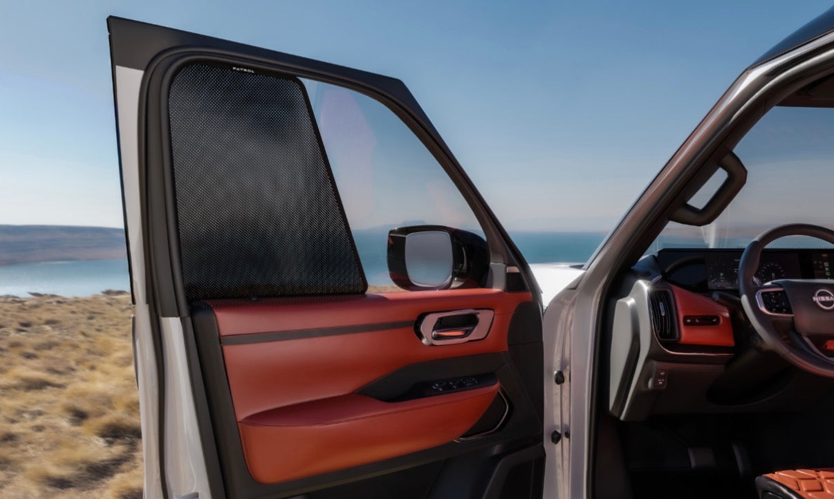 Magnetic Laser Sun Shades Kit - Nissan Patrol Y63 and Infiniti QX80 2025+ (7 pieces)