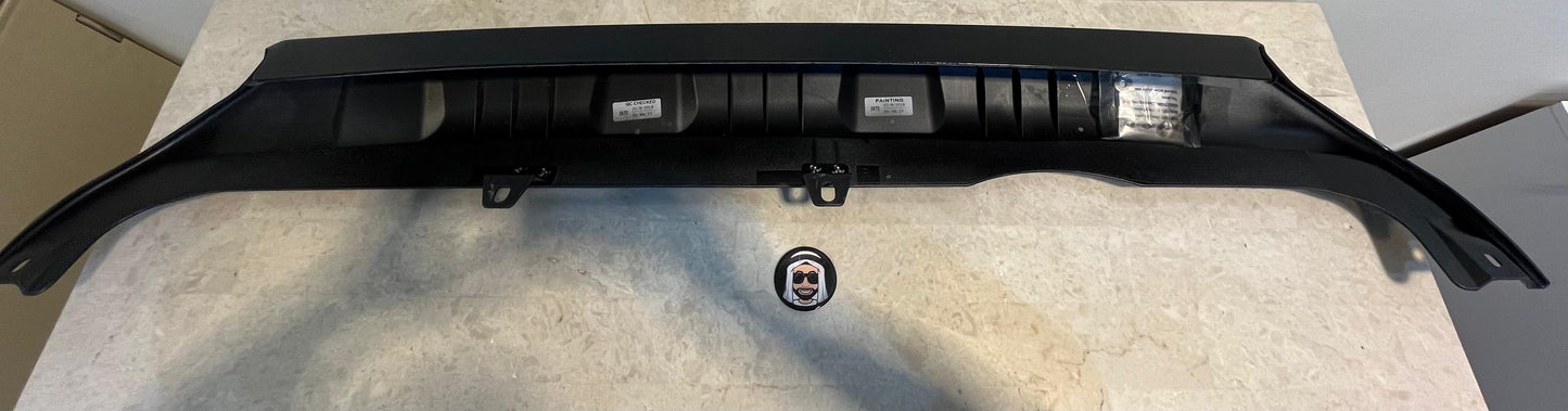 Front Black Diffuser Bumper Guard Nissan Patrol Y62