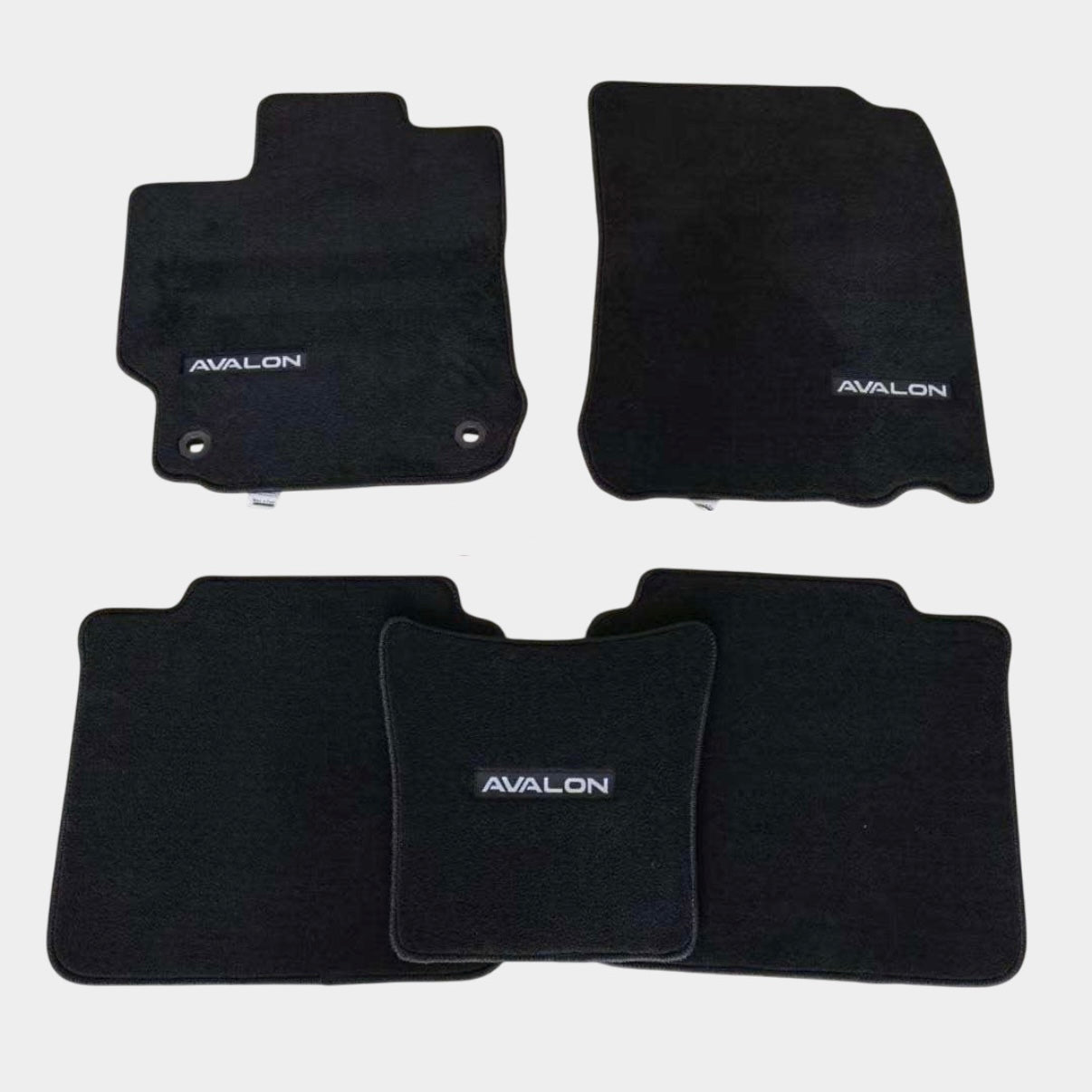 Toyota Avalon 2013-2018 Luxury Black Floor Mats with Logo