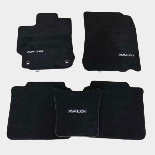 Toyota Avalon 2013-2018 Luxury Black Floor Mats with Logo