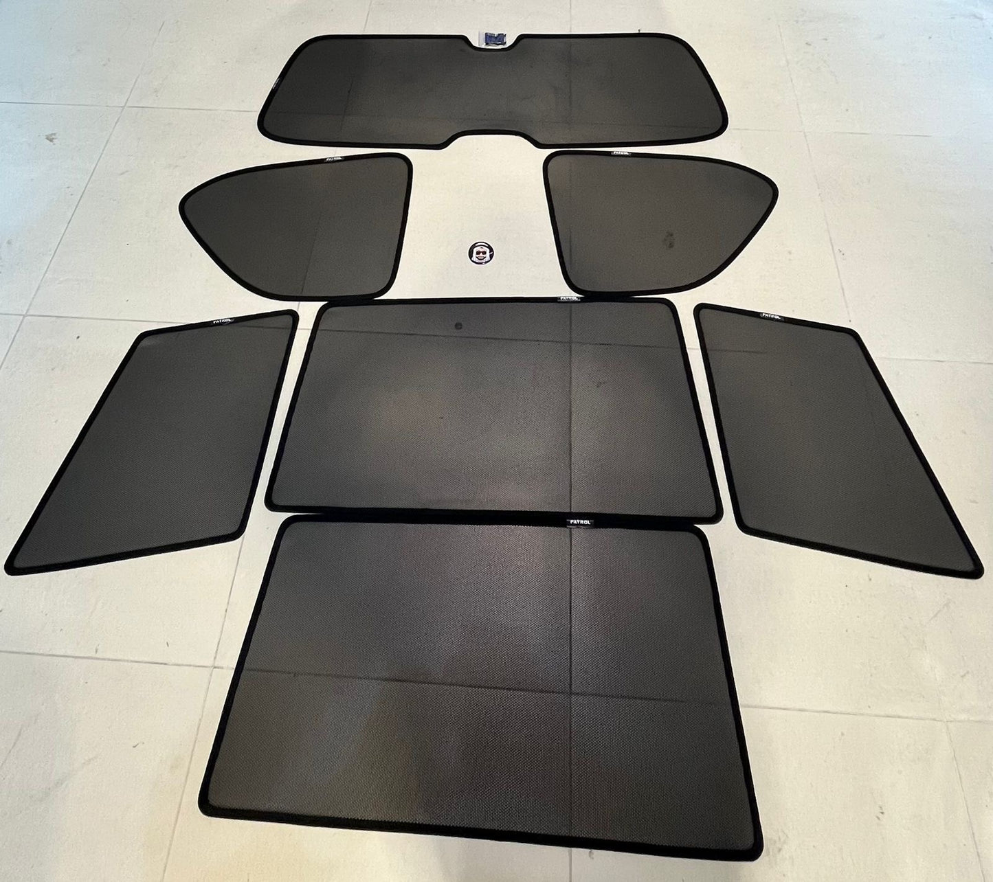 Magnetic Laser Sun Shades Kit - Nissan Patrol Y62