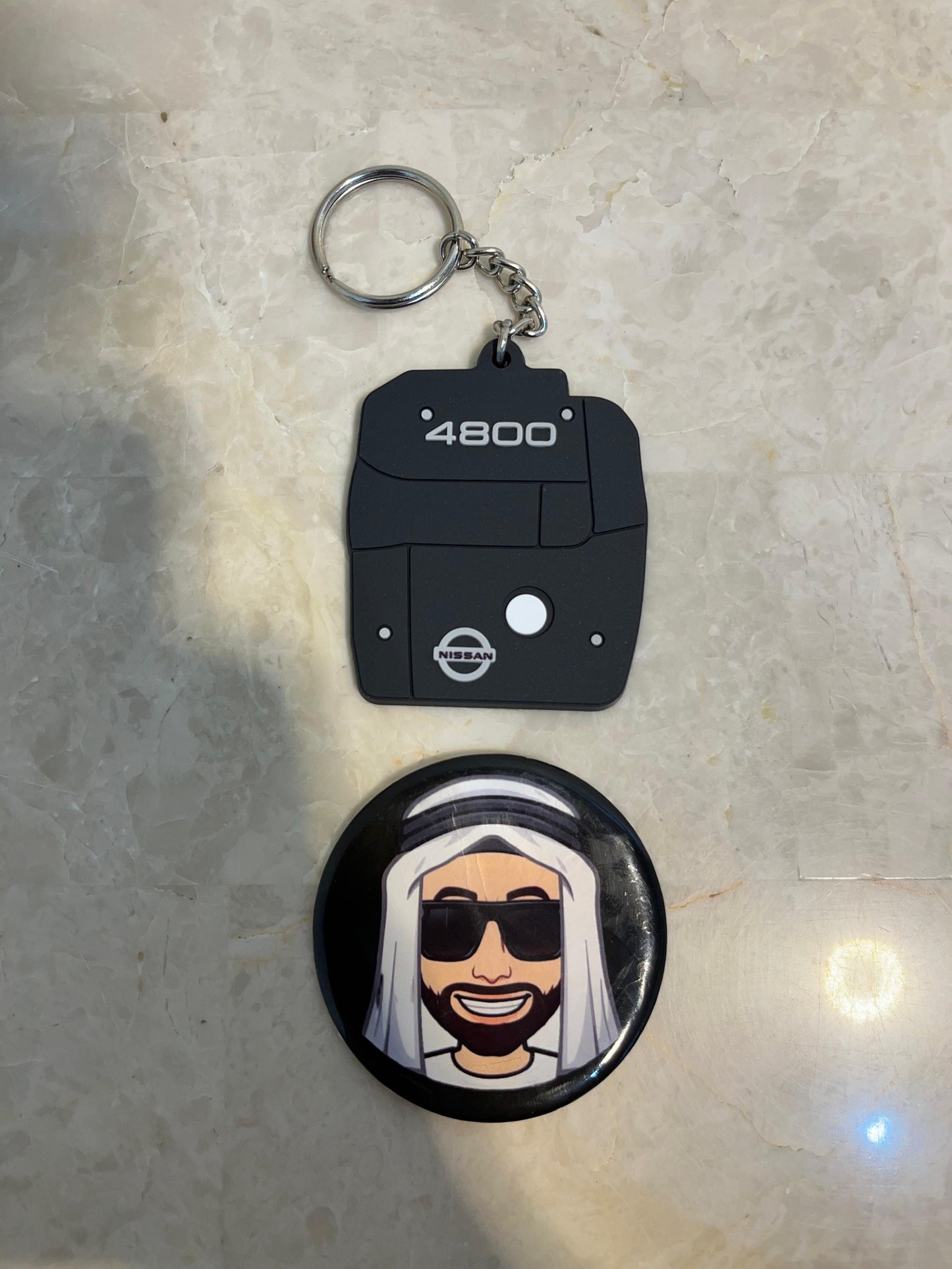 VTC 4800 Engine Key Chain (Nissan Patrol Y61)